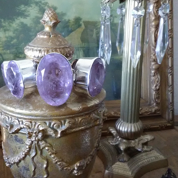 Jewelry - *REDUCED***HUGE*Amethyst Bracelet